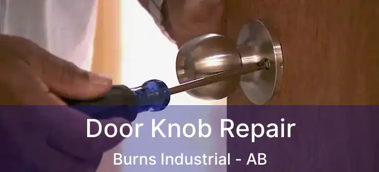  Door Knob Repair Burns Industrial - AB