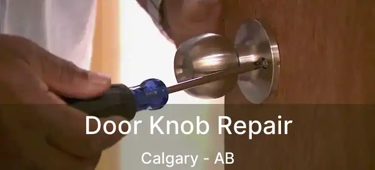  Door Knob Repair Calgary - AB