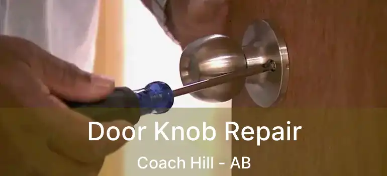  Door Knob Repair Coach Hill - AB