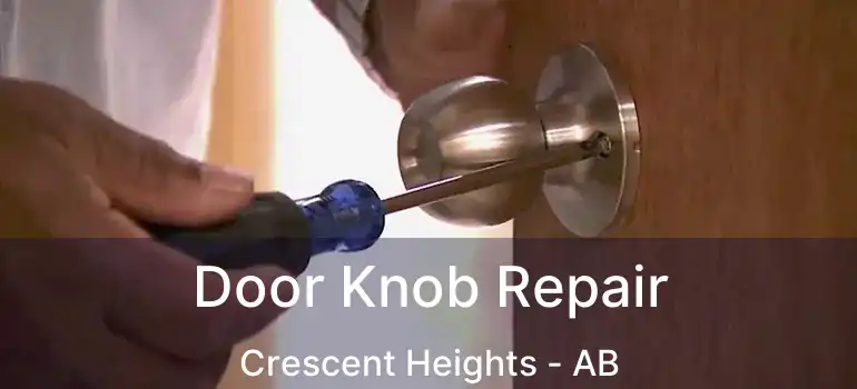  Door Knob Repair Crescent Heights - AB