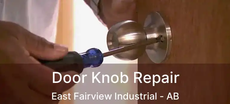  Door Knob Repair East Fairview Industrial - AB