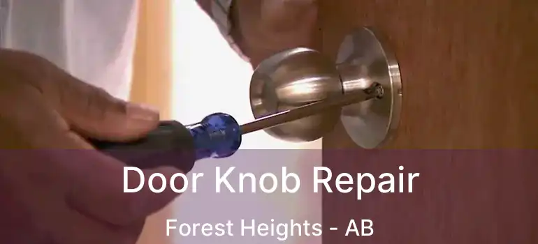  Door Knob Repair Forest Heights - AB
