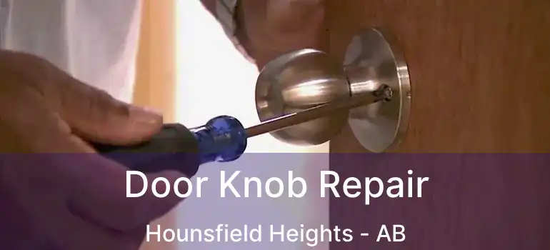  Door Knob Repair Hounsfield Heights - AB
