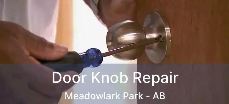  Door Knob Repair Meadowlark Park - AB