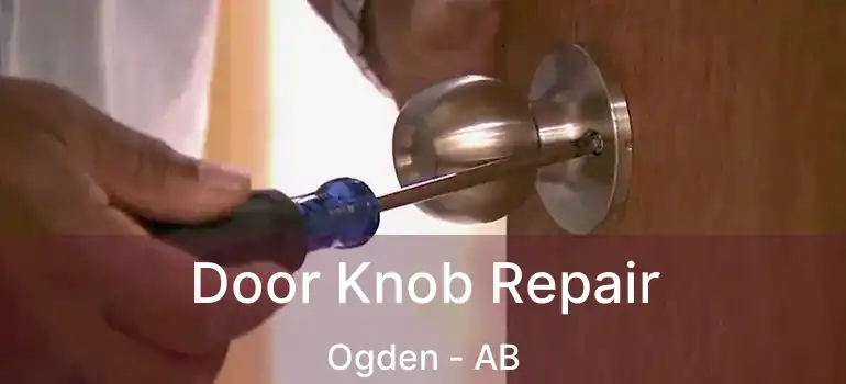  Door Knob Repair Ogden - AB