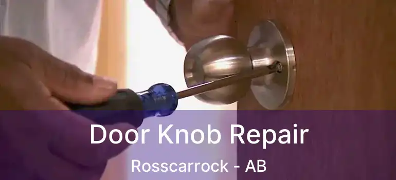  Door Knob Repair Rosscarrock - AB