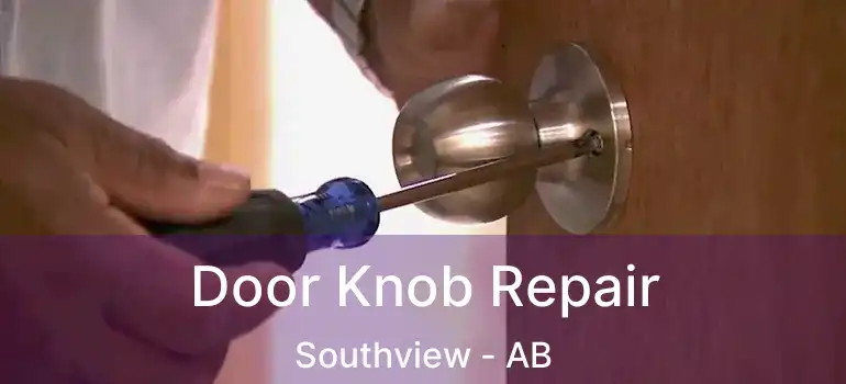  Door Knob Repair Southview - AB