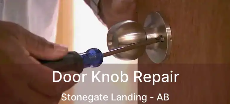  Door Knob Repair Stonegate Landing - AB