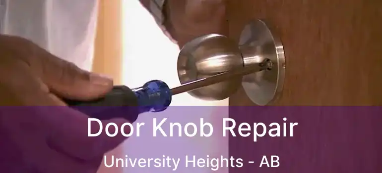  Door Knob Repair University Heights - AB