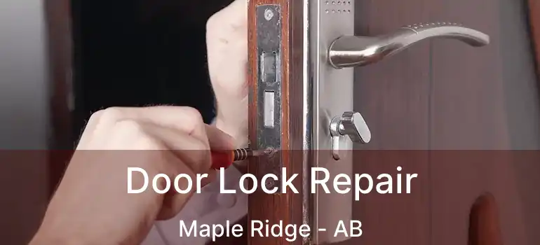  Door Lock Repair Maple Ridge - AB