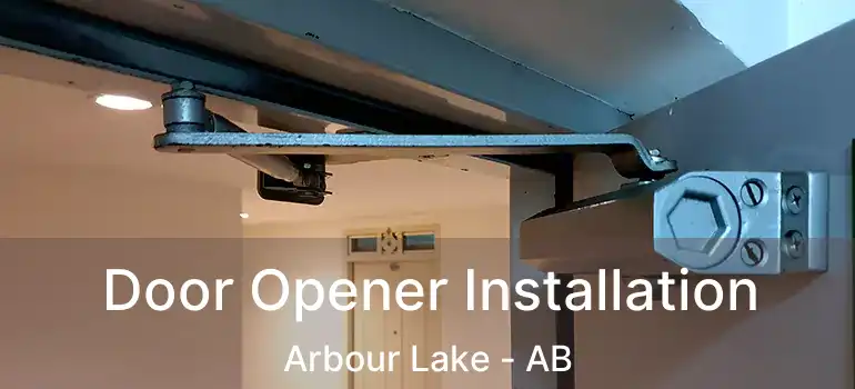  Door Opener Installation Arbour Lake - AB