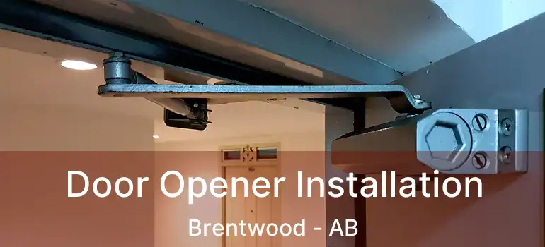  Door Opener Installation Brentwood - AB