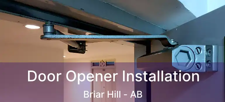  Door Opener Installation Briar Hill - AB