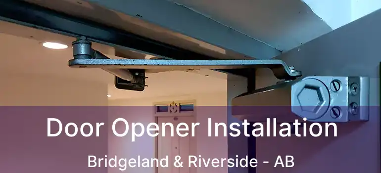  Door Opener Installation Bridgeland & Riverside - AB
