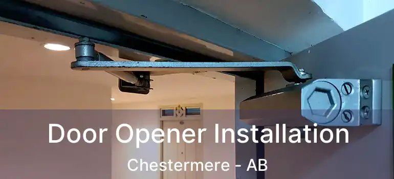  Door Opener Installation Chestermere - AB