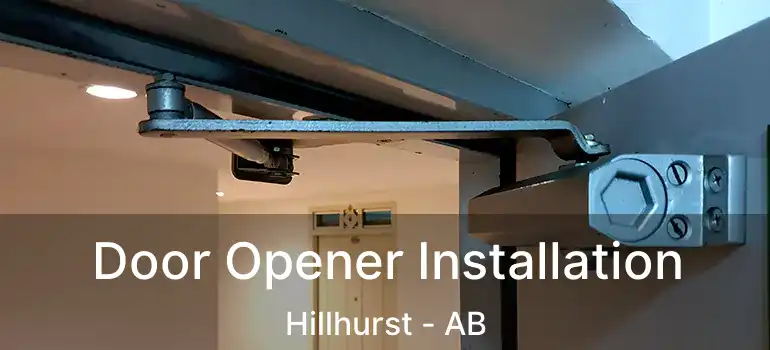  Door Opener Installation Hillhurst - AB