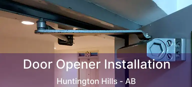 Door Opener Installation Huntington Hills - AB