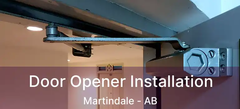  Door Opener Installation Martindale - AB
