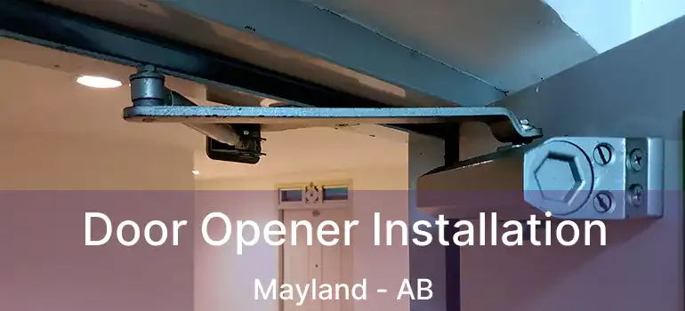  Door Opener Installation Mayland - AB