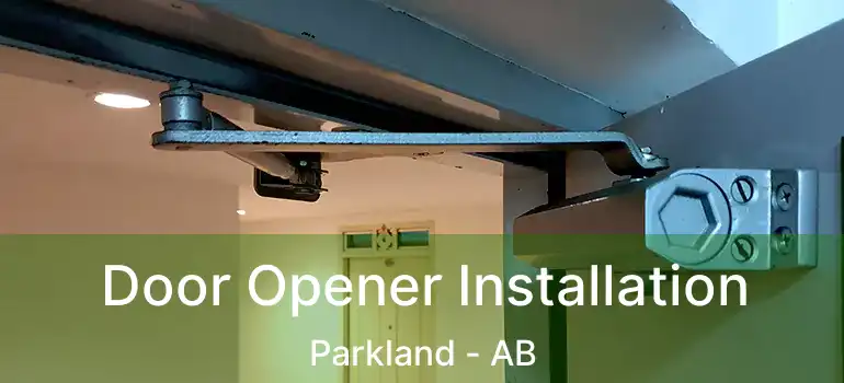 Door Opener Installation Parkland - AB