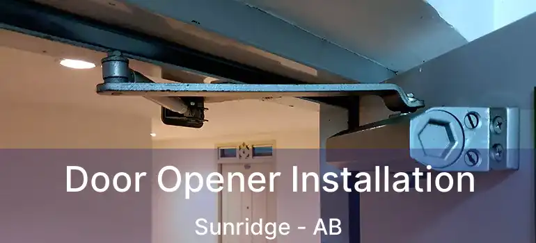  Door Opener Installation Sunridge - AB