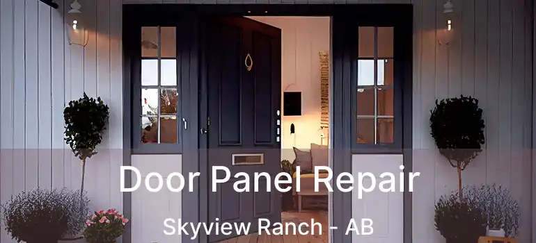  Door Panel Repair Skyview Ranch - AB