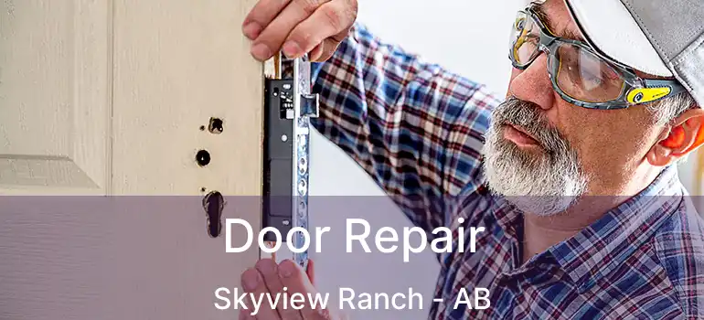  Door Repair Skyview Ranch - AB