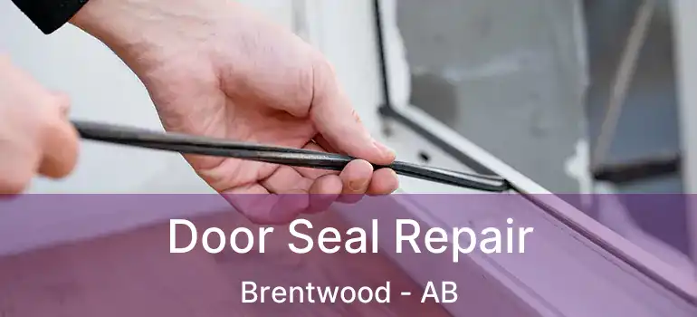  Door Seal Repair Brentwood - AB