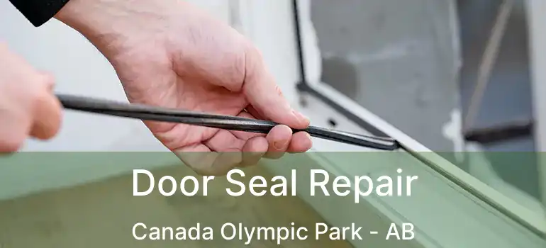  Door Seal Repair Canada Olympic Park - AB