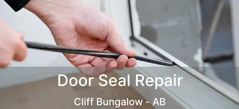  Door Seal Repair Cliff Bungalow - AB