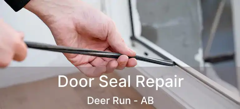  Door Seal Repair Deer Run - AB
