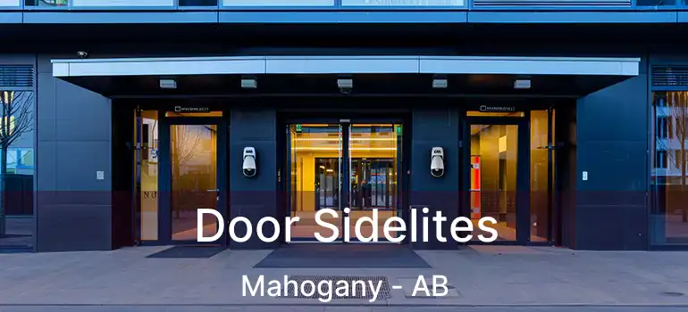  Door Sidelites Mahogany - AB