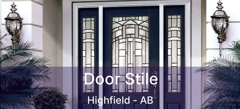  Door Stile Highfield - AB
