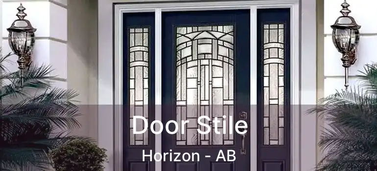  Door Stile Horizon - AB