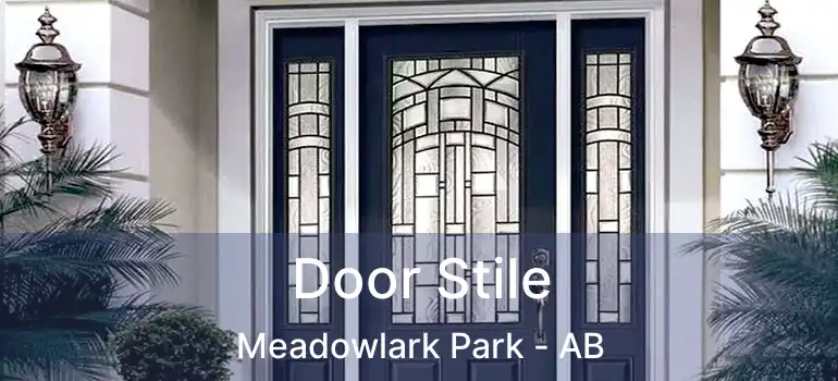  Door Stile Meadowlark Park - AB