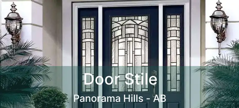 Door Stile Panorama Hills - AB