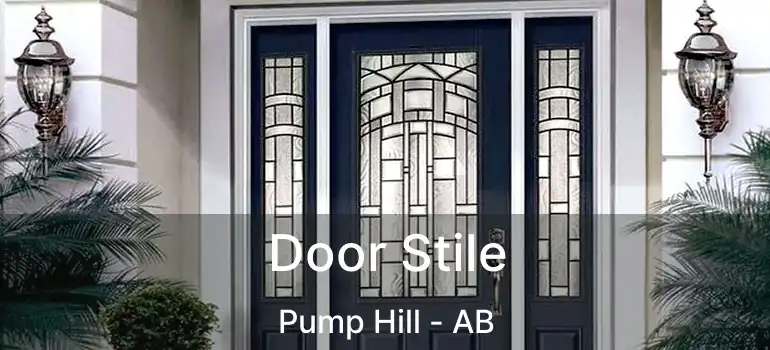  Door Stile Pump Hill - AB