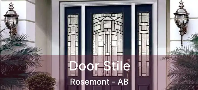  Door Stile Rosemont - AB