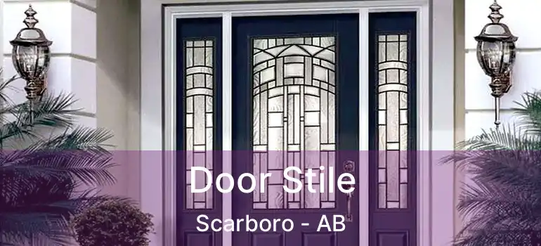  Door Stile Scarboro - AB