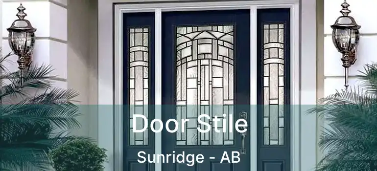  Door Stile Sunridge - AB