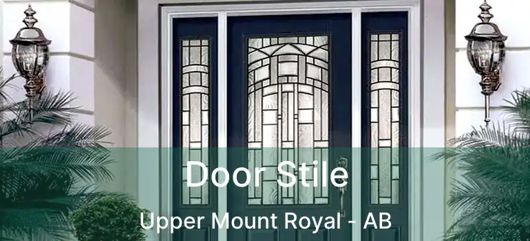  Door Stile Upper Mount Royal - AB