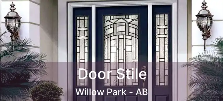  Door Stile Willow Park - AB