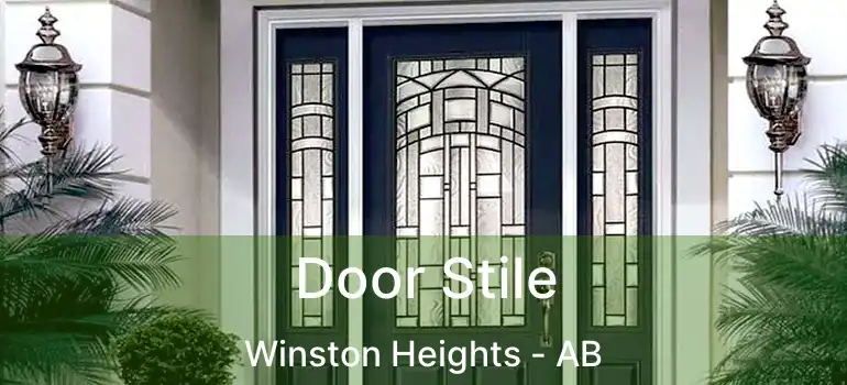  Door Stile Winston Heights - AB