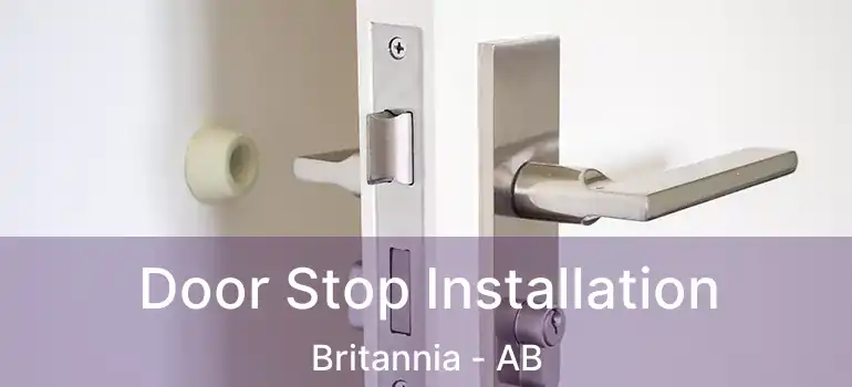  Door Stop Installation Britannia - AB