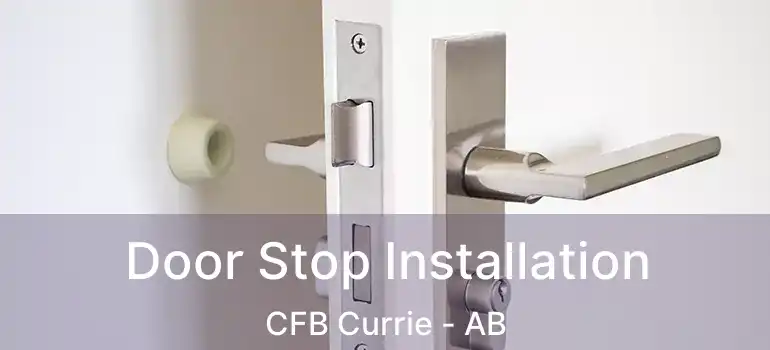  Door Stop Installation CFB Currie - AB