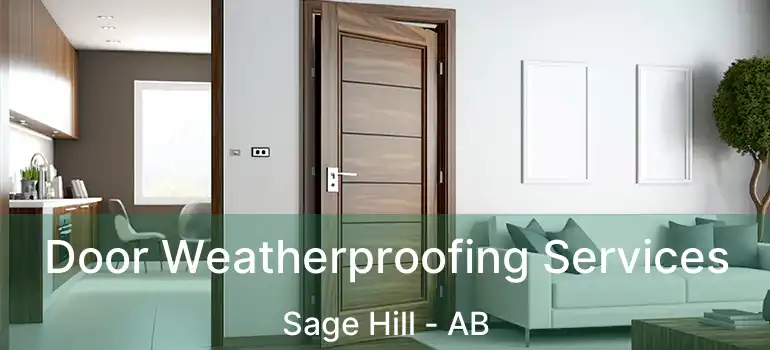 Door Weatherproofing Services Sage Hill - AB