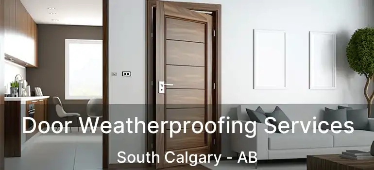  Door Weatherproofing Services South Calgary - AB