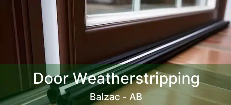  Door Weatherstripping Balzac - AB