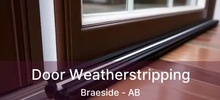  Door Weatherstripping Braeside - AB