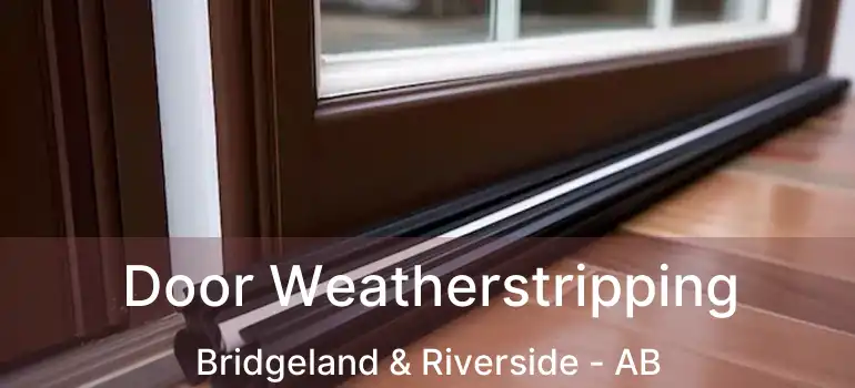  Door Weatherstripping Bridgeland & Riverside - AB